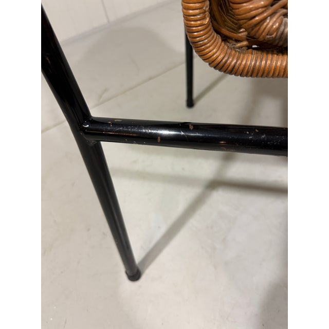 Rattan Chair by Wouter Fens for Gebr. Jonker, 1960s For Sale - Image 12 of 18