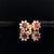 Diamond Sapphire Earrings 14 Karat Yellow Gold 0.66 TCW Certified For Sale - Image 9 of 14
