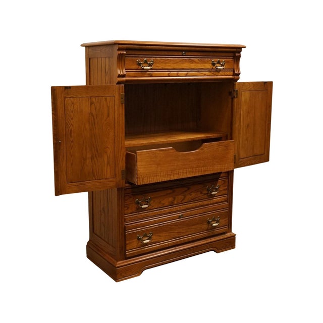 Lexington Furniture Recollections Collection Rustic Country French 40" Door Chest 468-309 For Sale In Kansas City - Image 6 of 14