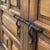 Vintage Spanish Brutalist Sideboard with Carved Panels, 1950 For Sale - Image 9 of 11