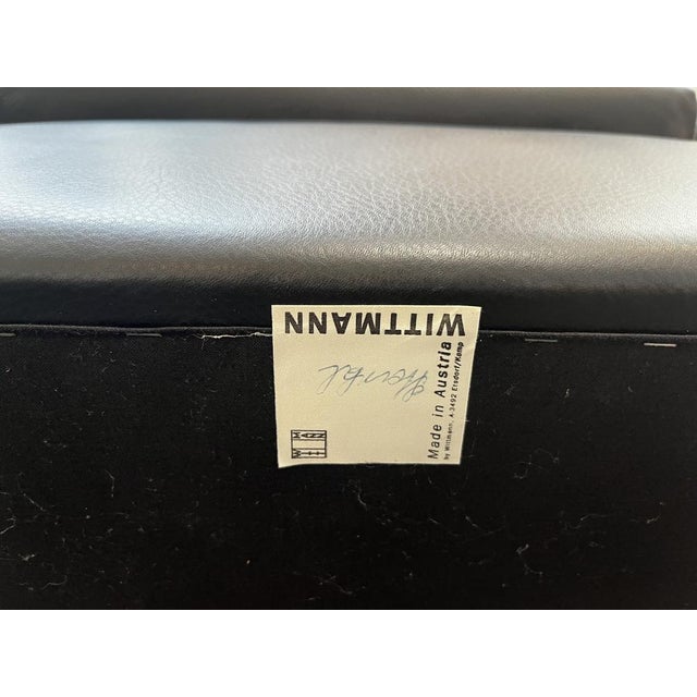 2000 - 2009 Aura Club Chairs in Leather Armchairs by Paolo Piva for Wittmann, 2000s, Set of 2 For Sale - Image 5 of 11