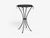 Jean-Michel Frank Style, Side Tables or Gueridons, Painted Iron, 20th C. For Sale In New York - Image 6 of 12