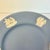 Vintage English Wedgwood Jasperware Cream Intaglios on Pale Blue Appetizer or Dessert Plates - Set of 8 For Sale - Image 12 of 13