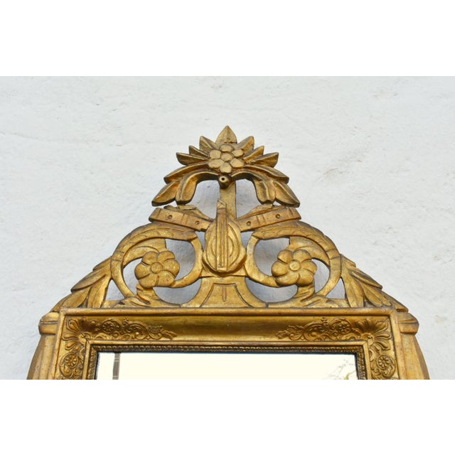 French Wall Mirror in Gilt Wood, 1890s For Sale - Image 11 of 13