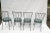 1950s Iron Mid-Century Dining Chairs by Woodard - Set of 4 For Sale - Image 5 of 13