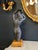 Art Deco Circa 1940s French Bronze Glazed Ceramic Statue of Nude Female, Louis Giraud For Sale - Image 3 of 5