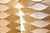 Mid-Century Modern Vintage Waved Frills Fortuny Bicolor Pure Silk Pillow For Sale - Image 3 of 13