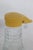 Transparent Mid 20th Century Daniells Mid Century Modern Yellow Flip Top Glass Salt and Pepper Shaker Pair For Sale - Image 8 of 14