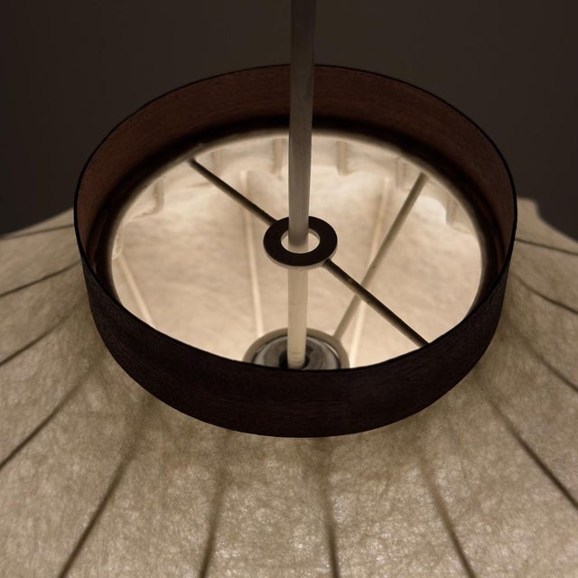 Mid-Century Modern Cocoon Pendant Lamp by Achille Castiglioni, 1960s For Sale - Image 9 of 18