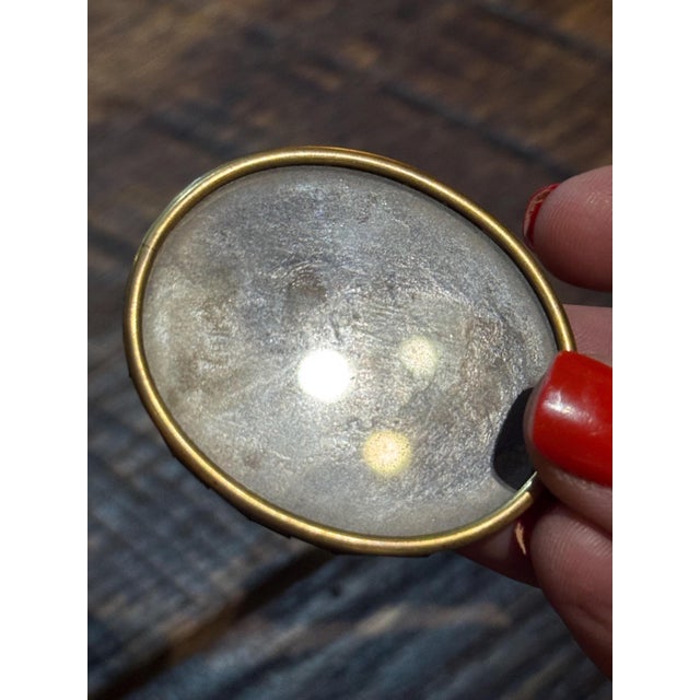 Antique Portrait Painting Pendant- 19th Century For Sale - Image 11 of 11