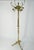 Metal Italian Free Standing Coat Rack with Lion Paws in Brass For Sale - Image 7 of 7
