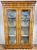 Biedermeier German 19th C Fruitwood Armoire Curio Cabinet Display Vitrine For Sale - Image 3 of 13