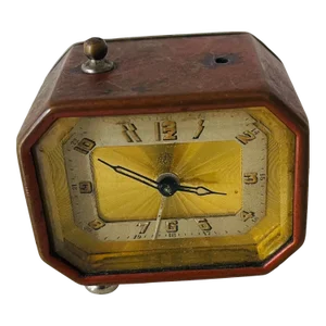 Antique German Alarm Travel Clock