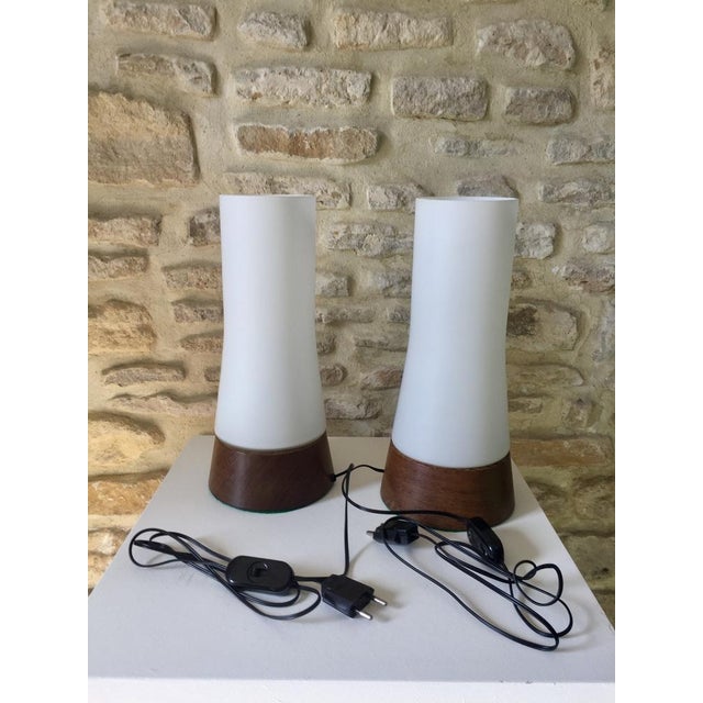 Vintage Table Lamps by Louis Kalff, 1960s, Set of 2 For Sale - Image 4 of 13