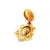 A striking Victorian locket crafted in 14k bloomed yellow gold. The piece features intricate detailing with a central...