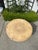 Vintage Round Carved Wood Coffee Table With Tiled Inlay Top For Sale In Los Angeles - Image 6 of 16