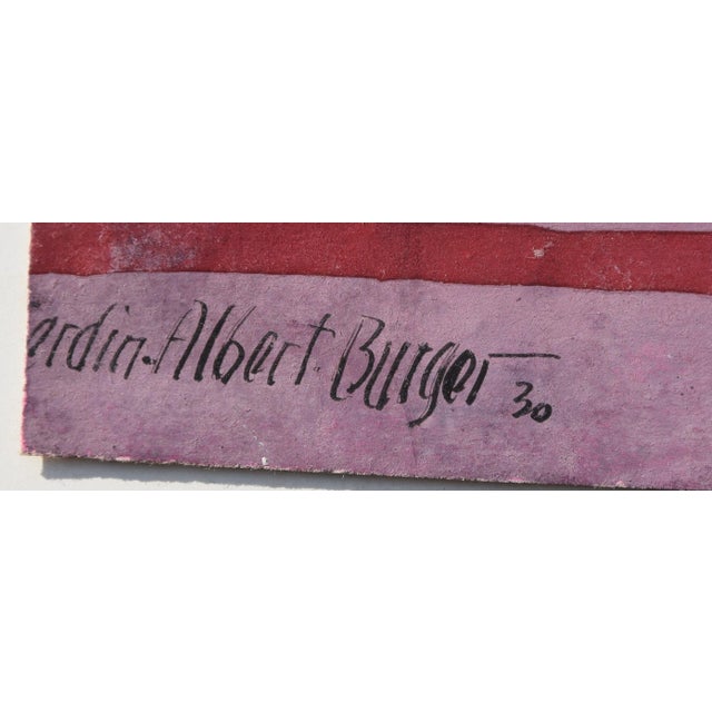 Ferdinand albert burger 1879 hildburghausen – 1960 berlin "feudal" signed and dated lower left (1930) mixed media...
