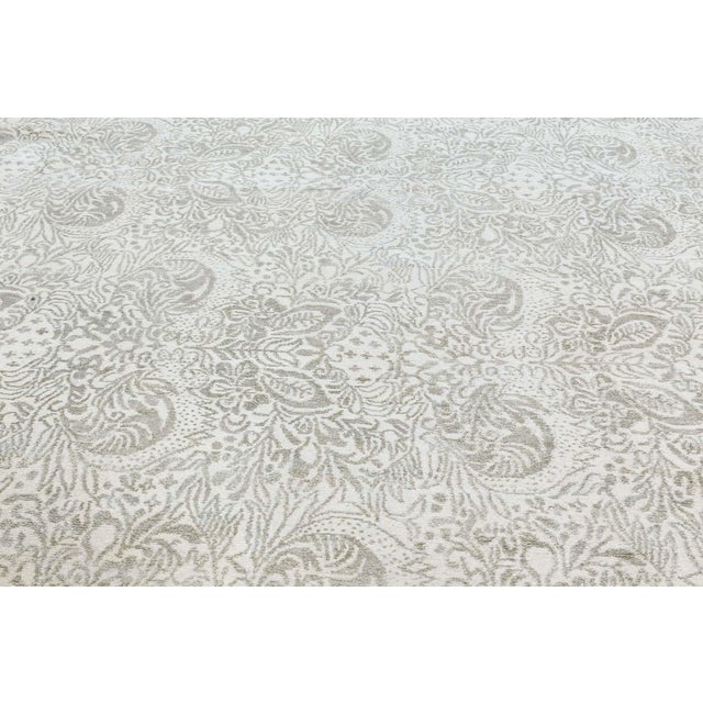 Early 21st Century Contemporary Traditional Inspired Floral Rug by Doris Leslie Blau For Sale - Image 5 of 7