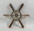 Nautical Brass Ships Wheel with Wood Handles For Sale - Image 3 of 8
