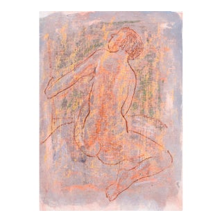 'Seated Nude', California Post-Impressionist, De Young Museum, Fauve For Sale