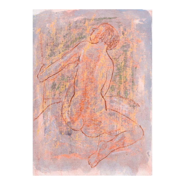 'Seated Nude', California Post-Impressionist, De Young Museum, Fauve For Sale