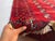Textile Vintage Afghan Ersari Turkmen Bokhara Rug, Abrash Red - 7'2" X 4'8" For Sale - Image 7 of 13