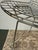 Metal Caged Chrome Metal Bar Stool, in the Style of Bertoia For Sale - Image 7 of 12