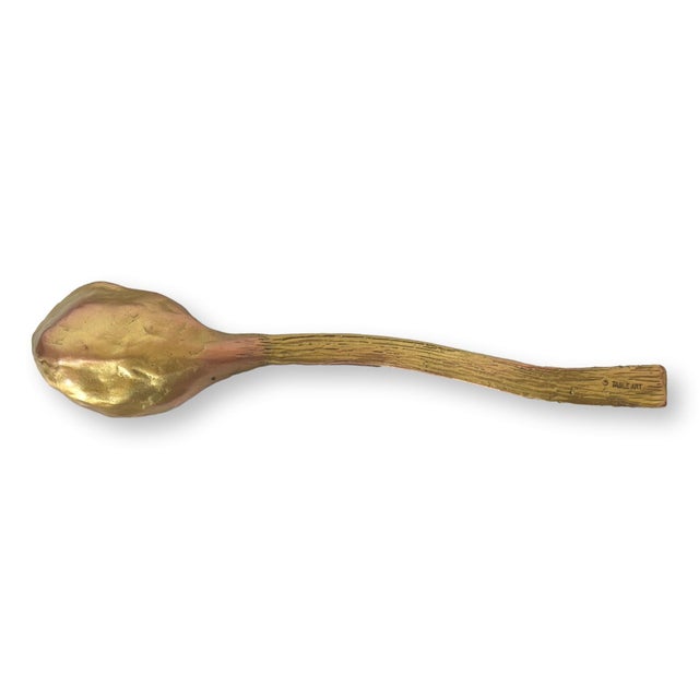 Boho Chic Gilt Grape Leaf Nut Dish, 3 Piece Set For Sale In Los Angeles - Image 6 of 6