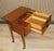 Vintage Sewing Cart in Walnut, 1960s For Sale - Image 4 of 10