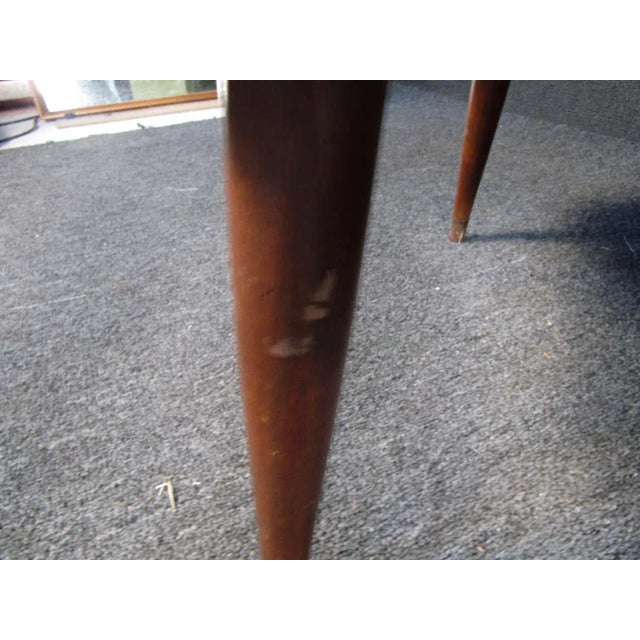 Pair of Green Tufted Chairs For Sale In New York - Image 6 of 9