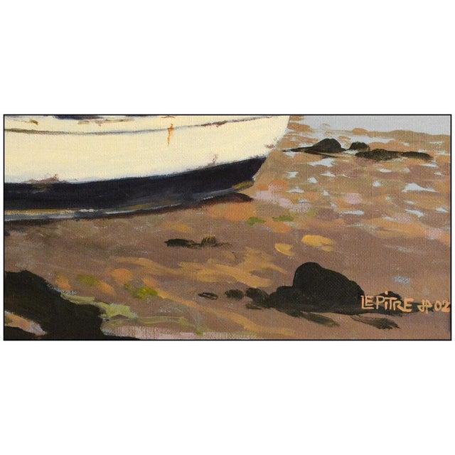 Late 20th Century Low Tide, Jean Francois Le Pitre For Sale - Image 4 of 5