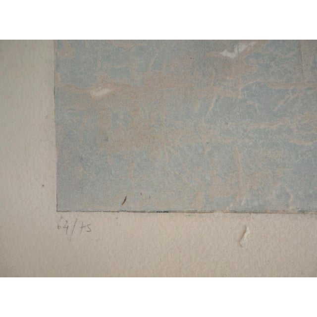 François-Xavier Fagniez, Angel, Engraving in Carborundum For Sale - Image 3 of 9