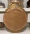American Vintage Large Scale American Federal Revival Giltwood Eagle Crest Round Mirror For Sale - Image 3 of 17