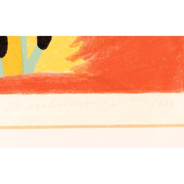 A contemporary color screenprint on paper titled “Lulu” by American artist Tom Wesselmann. Hand signed in pencil and dated...