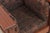 Brown Mission Style Solid Mahogany Cube Arm Chair For Sale - Image 8 of 13