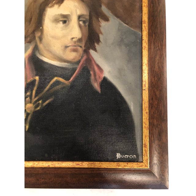 Young General Napoleon Bonaparte, Signed Oil by French ...
