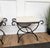 Italian Metal Iron Stools with Roll Arm, 1960s, Set of 2 For Sale - Image 6 of 9