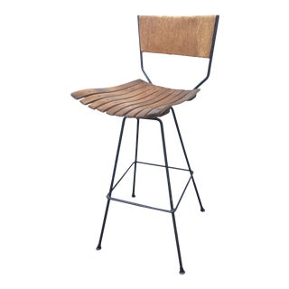 Vintage Modern Arthur Umanoff Bar Stool For Sale
