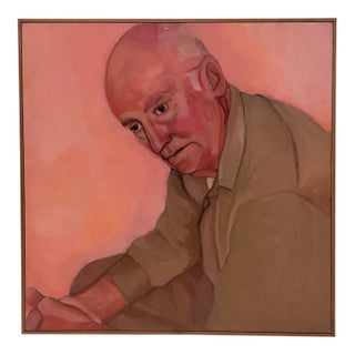 Pink Man Portrait For Sale