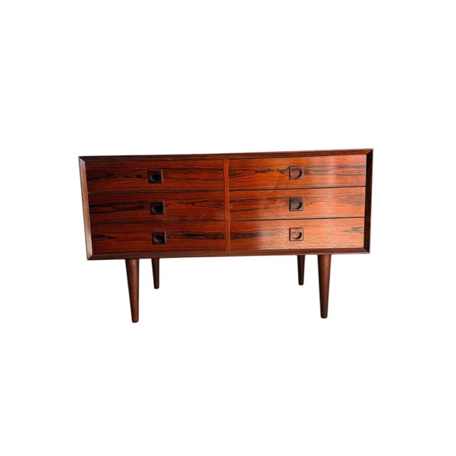 Mid-Century Modern Mid-Century Modern Danish Rosewood Console Cabinet by Brouer For Sale - Image 3 of 13