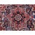 1930 Crimson Red Antique Persian Heriz Rosette Hand Knotted Pure Wool Clean Rug For Sale - Image 12 of 12