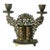 Mid 20th Century Israeli Brass Candleholder For Sale