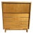 Vintage Edmond Spence Swedish Tall Highboy Dresser in Mid Century Modern Style For Sale