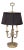 Vintage French Bouillotte Table Lamp For Sale