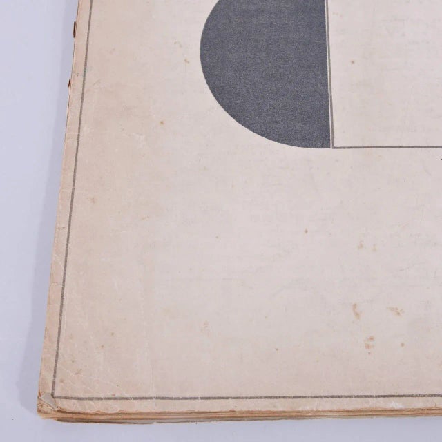 Wendingen, Issue 11, Cover by El Lissitzky, 1920s For Sale - Image 9 of 11