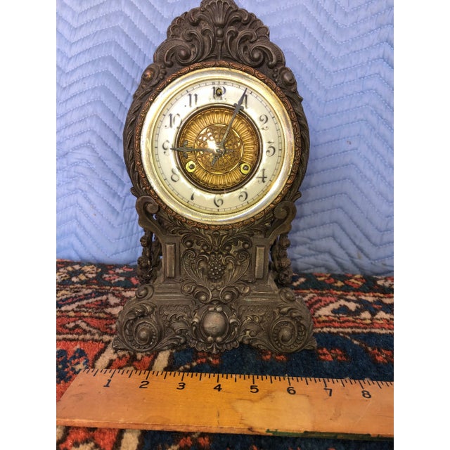 Early 20th Century Waterbury Mantle Clock For Sale - Image 13 of 13