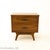 This listing is for a pair of Mid-Century Modern Walnut Nightstands. Featuring a straight line design, two drawers for...