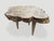 Andrianna Shamaris Live Edge Single Charred Cerused Teak Wood Side Table For Sale - Image 13 of 18