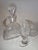 1980s Cut Crystal Salt, Pepper, Creamer, Bowl, and Cruets - 6 pcs For Sale - Image 4 of 7