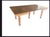 American Late 19th Century Early American Solid Oak Banquet Dining Table With Fluted Legs on Casters For Sale - Image 3 of 18